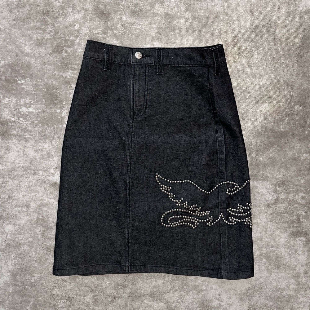 Tommy Hilfiger studded Skirt Wing Detail